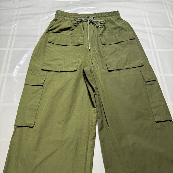 Olive Green Men's Shorts - Picture 4 of 14